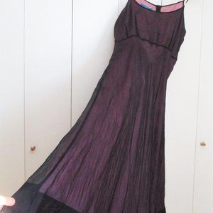 Vintage Monsoon Simple 100% Silk Dress